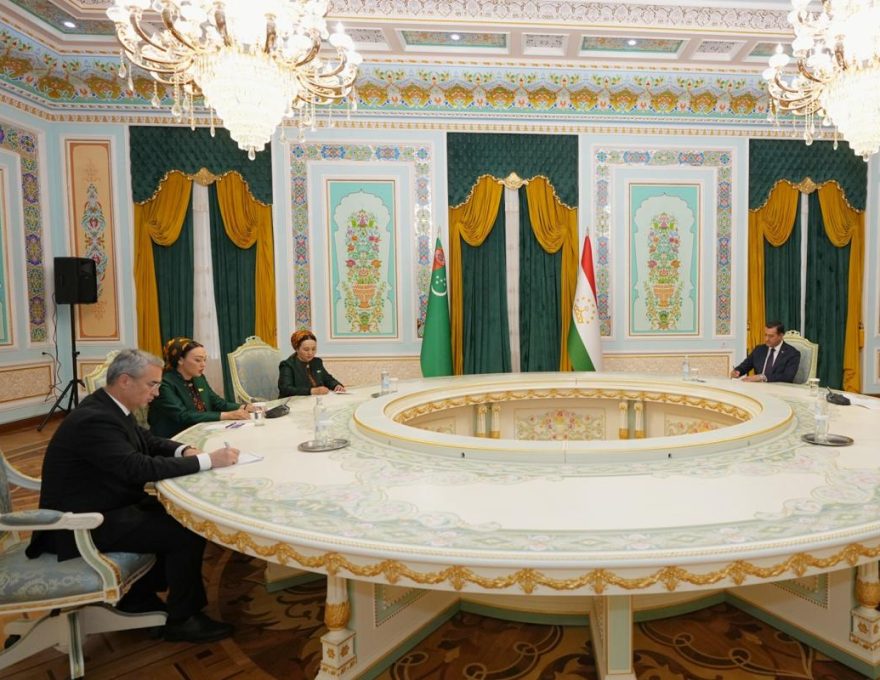 Chairperson of the Mejlis of Turkmenistan Holds Meetings with the Speakers of Both Chambers of the…